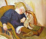 "Так уснул Бинька" З.Серебрякова. Копия.