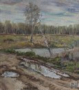 "Ранняя весна" Этюд.